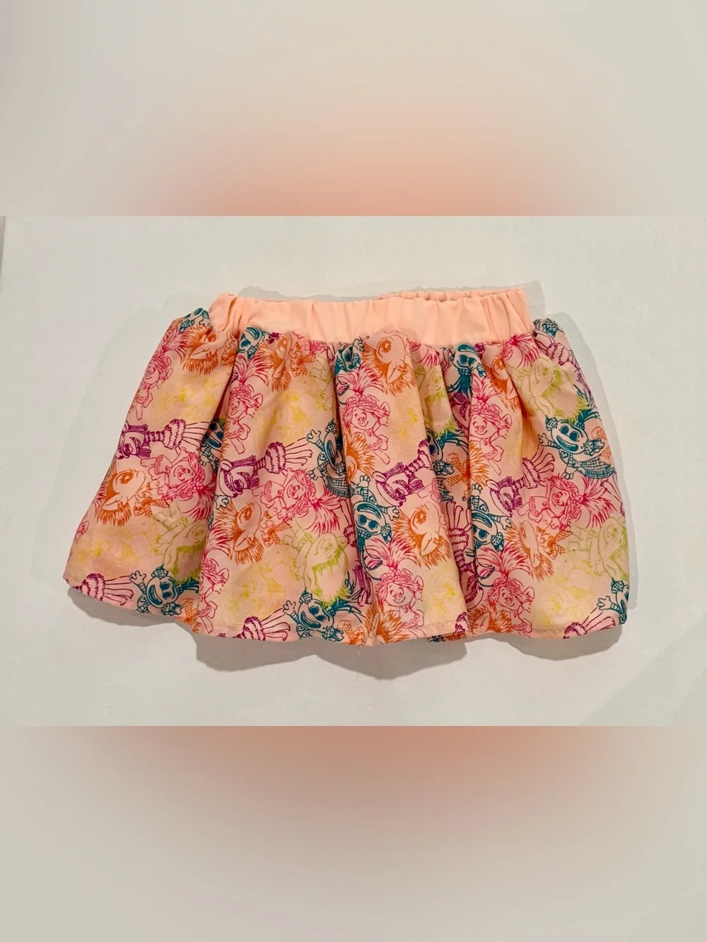 Trolls Multicolor Printed Skirt
